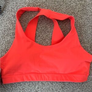 Bright Orange Sports Bra